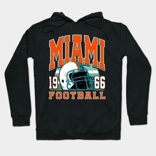 Miami Football vintage style Hoodie